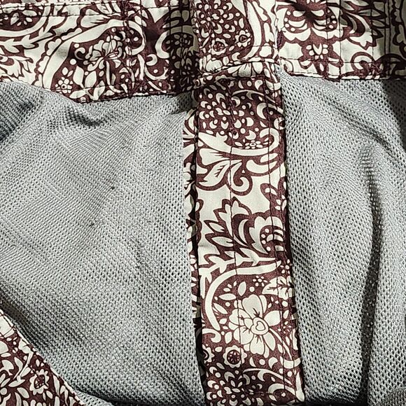 Reunion Swim Trunks Shorts‎ Mens Size Large Brown Hawaiian Print Lined Pockets - Picture 4 of 10